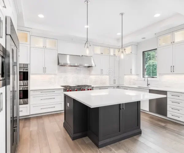 modern-white-kitchen-large-grey-island-chicago-il-usa-april-luxurious-stainless-steel-wolf-subzero-whirlpool-appliances-200516929